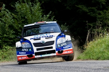 Test na Barum Czech Rally Zlín 2010