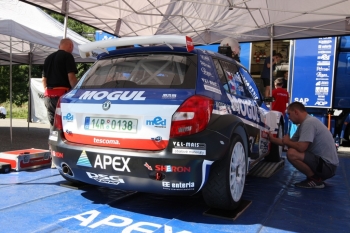 Test na Barum Czech Rally Zlín 2010