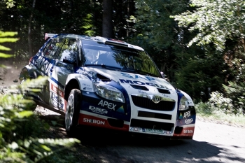 Test na Barum Czech Rally Zlín 2010