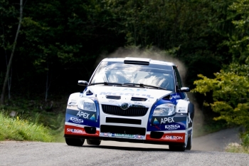 Test na Barum Czech Rally Zlín 2010